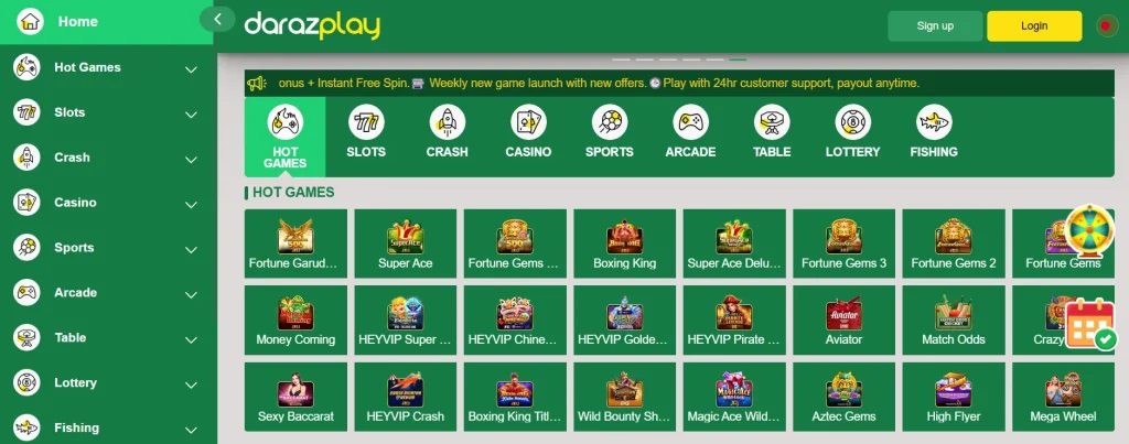 Quick fact about Darazplay Bet
